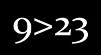 23 ist out, 9 ist in