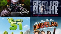 Kurz-Reviews: Alice in Wonderland, Law Abiding Citizen,Planet 51, Zombieland