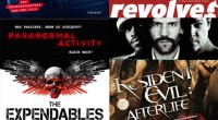 Kurz-Reviews: Paranormal Activity, Revolver, The Expandbles, Resident Evil: Afterlife